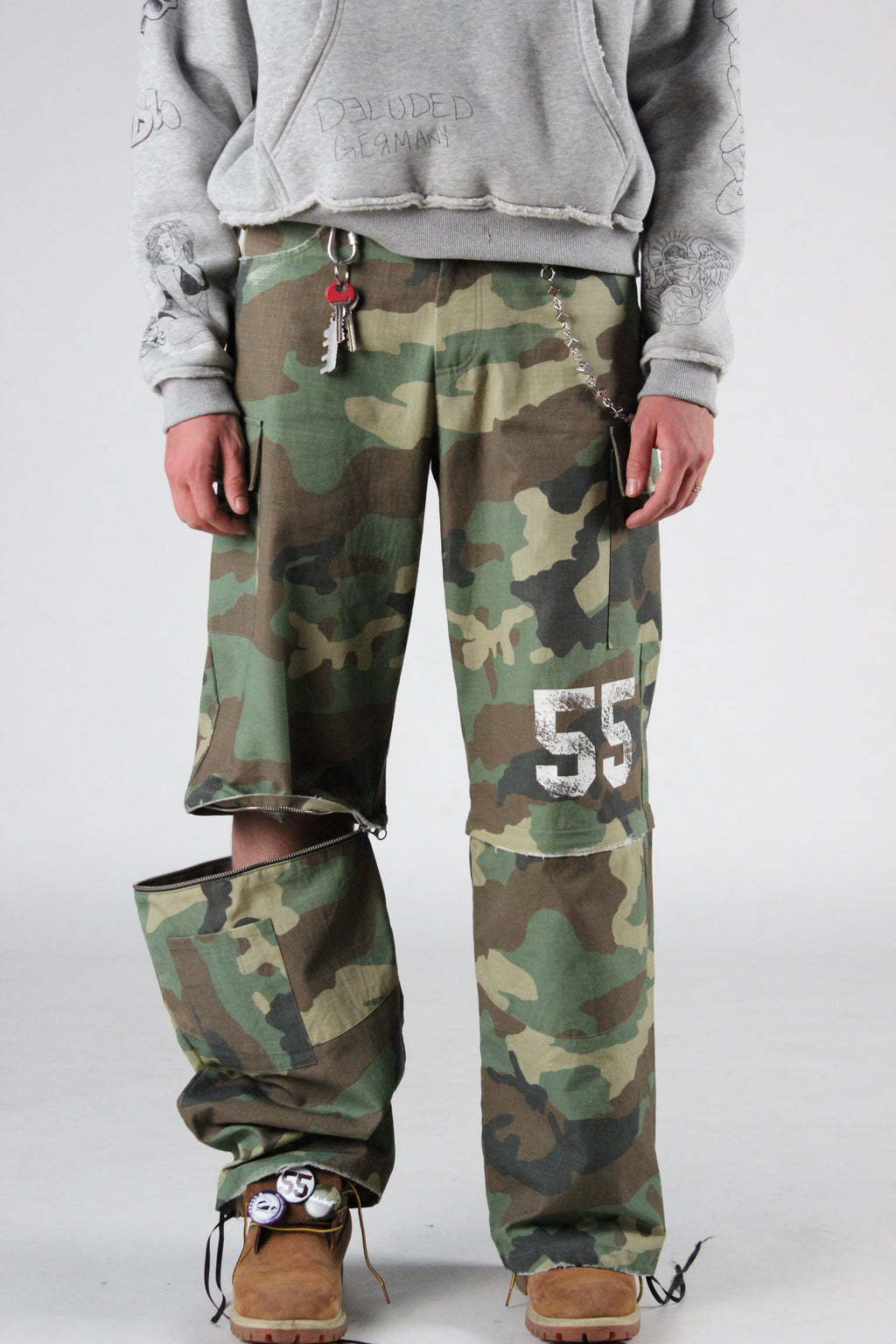 CONVERTIBLE CAMO CARGO