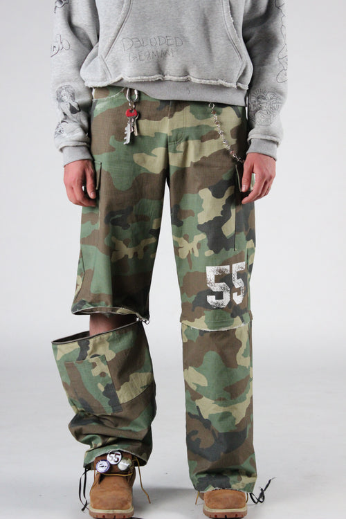 CONVERTIBLE CAMO CARGO