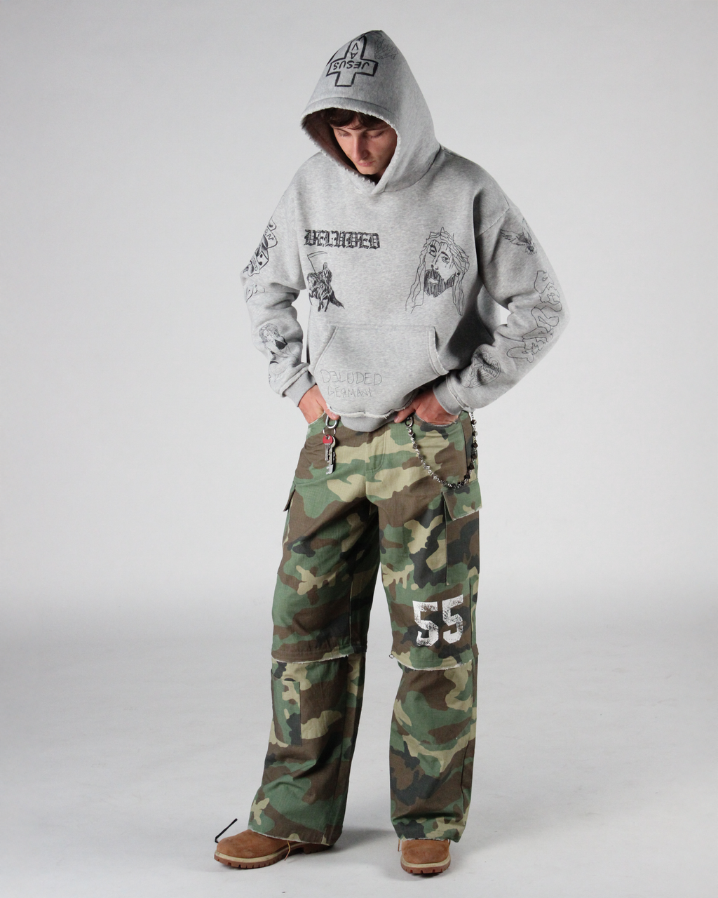 CONVERTIBLE CAMO CARGO