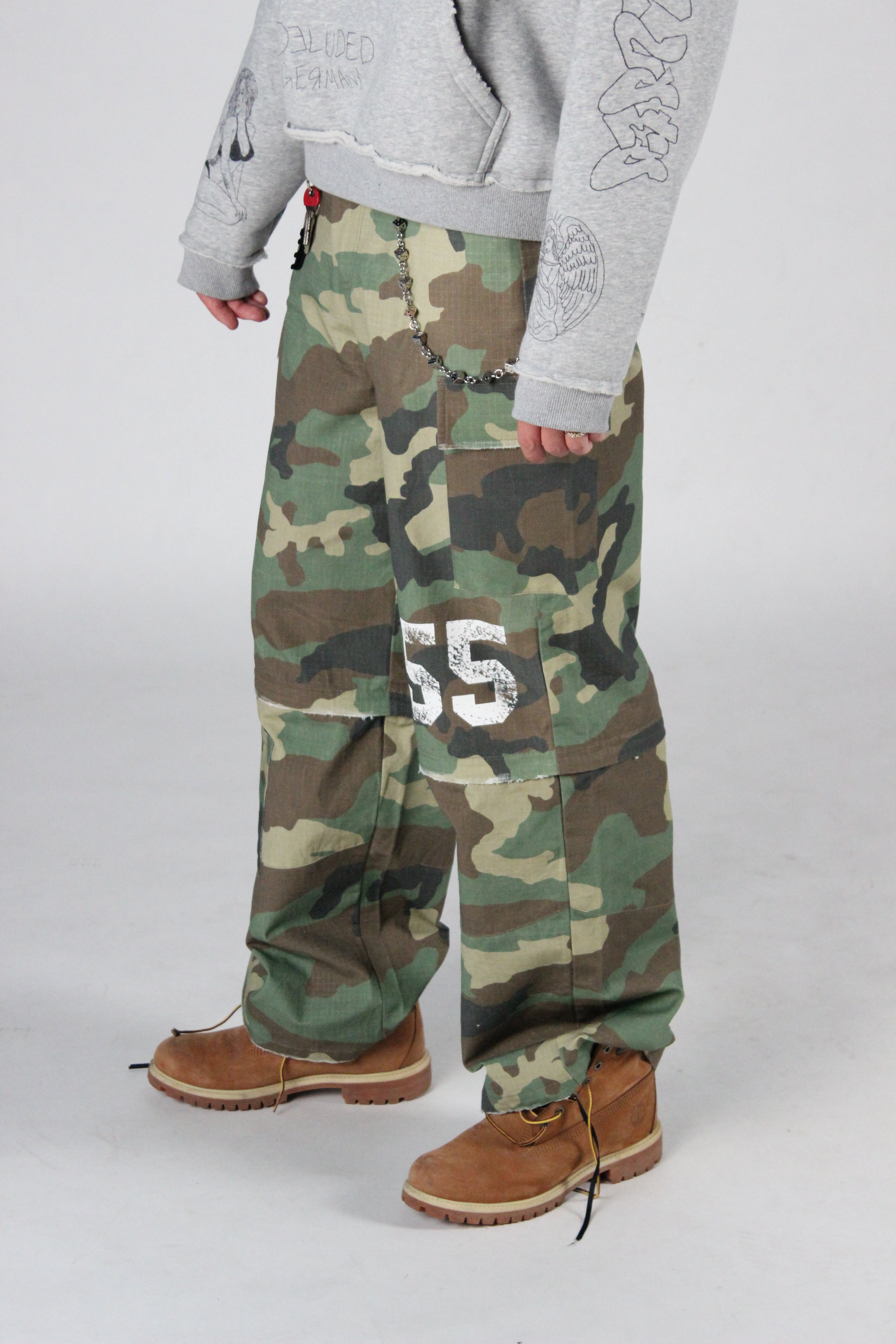 CONVERTIBLE CAMO CARGO