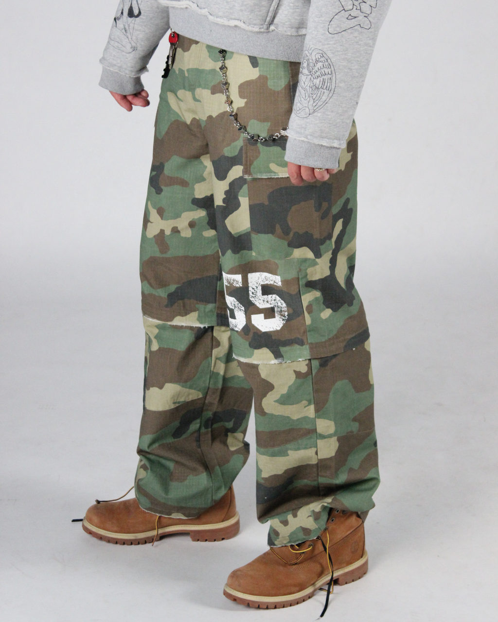 CONVERTIBLE CAMO CARGO