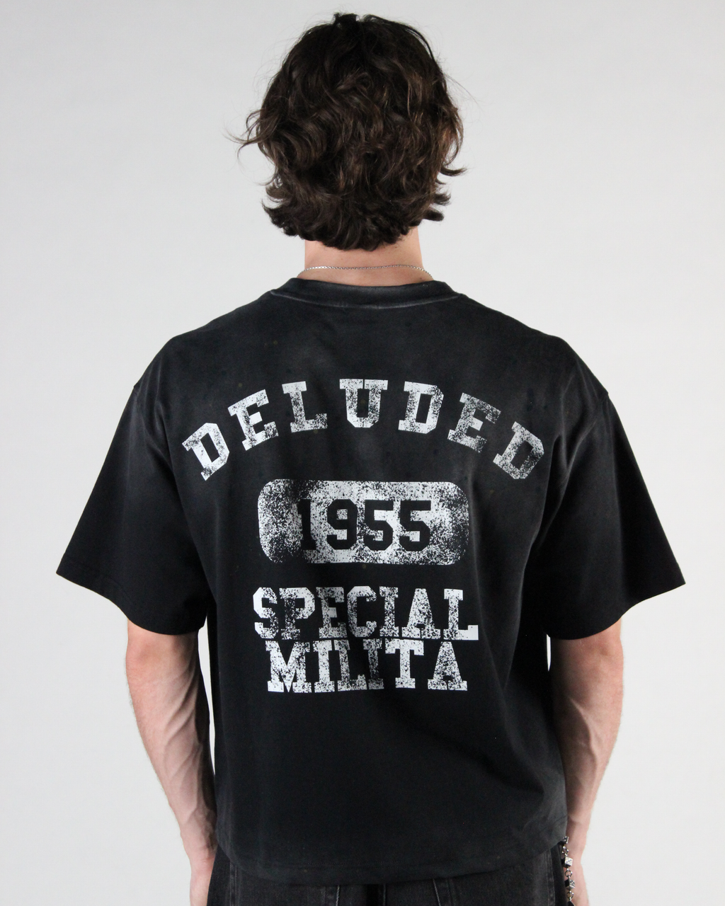 DISTRESSED MILITIA TEE