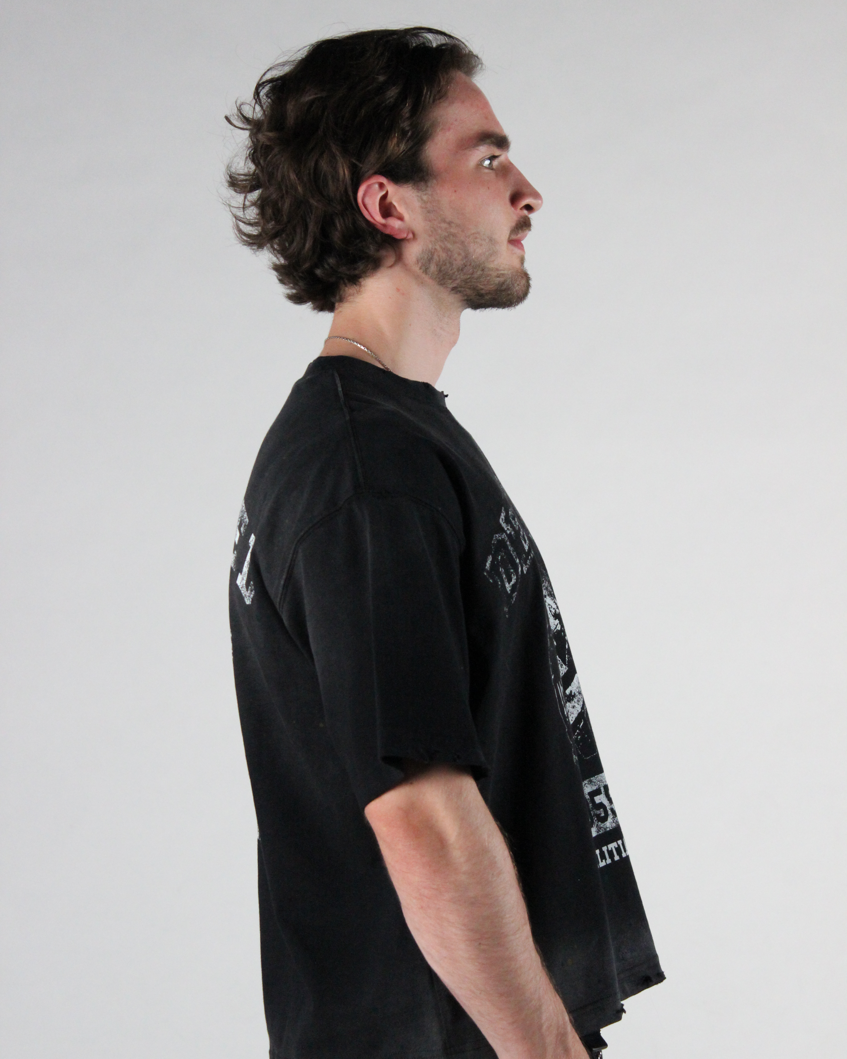 DISTRESSED MILITIA TEE