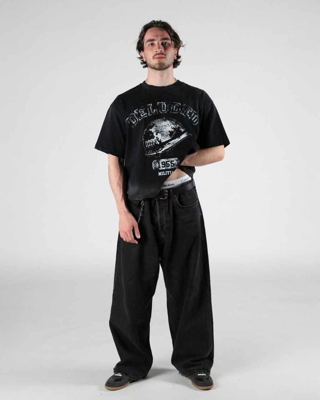 DISTRESSED MILITIA TEE