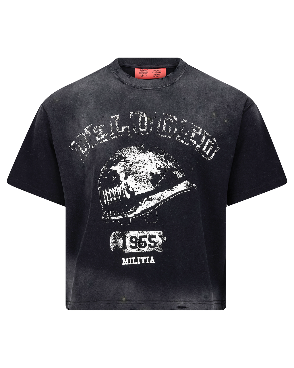 DISTRESSED MILITIA TEE