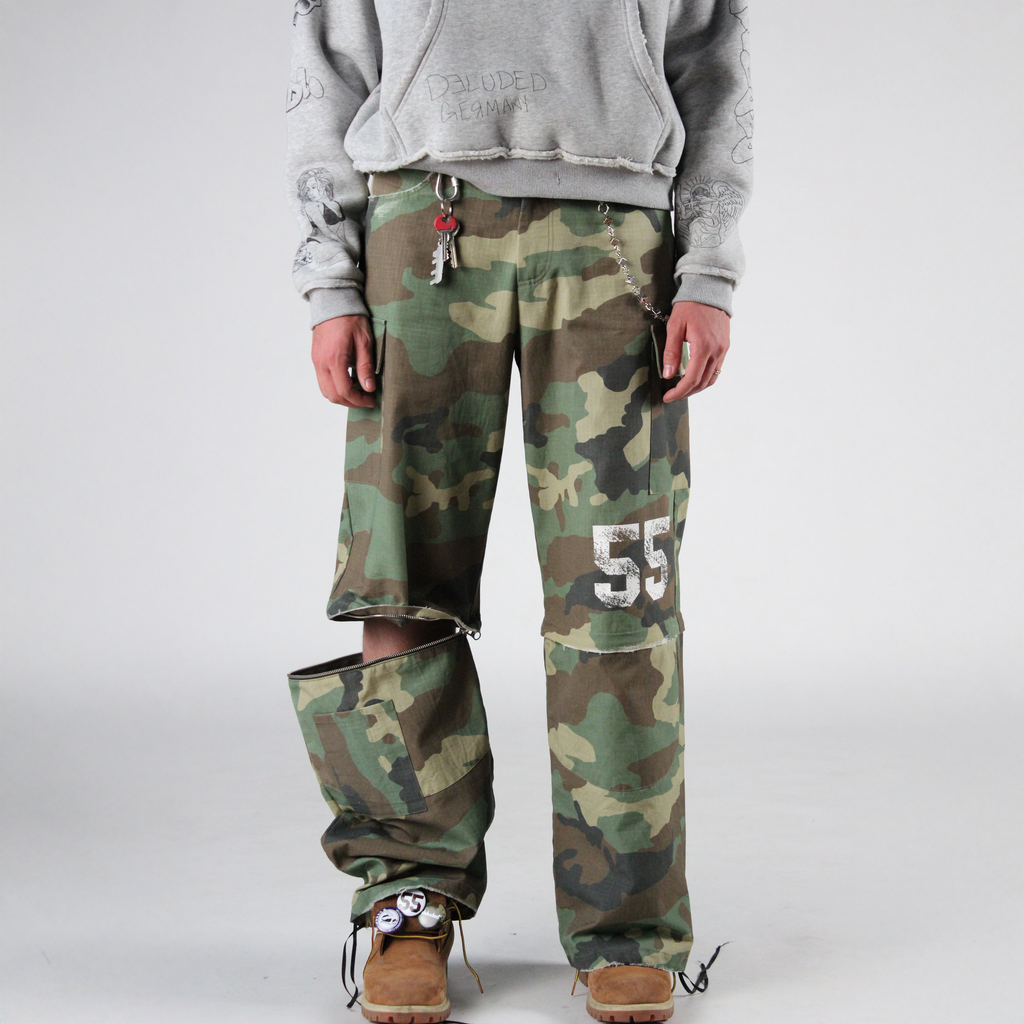 CONVERTIBLE CAMO CARGO