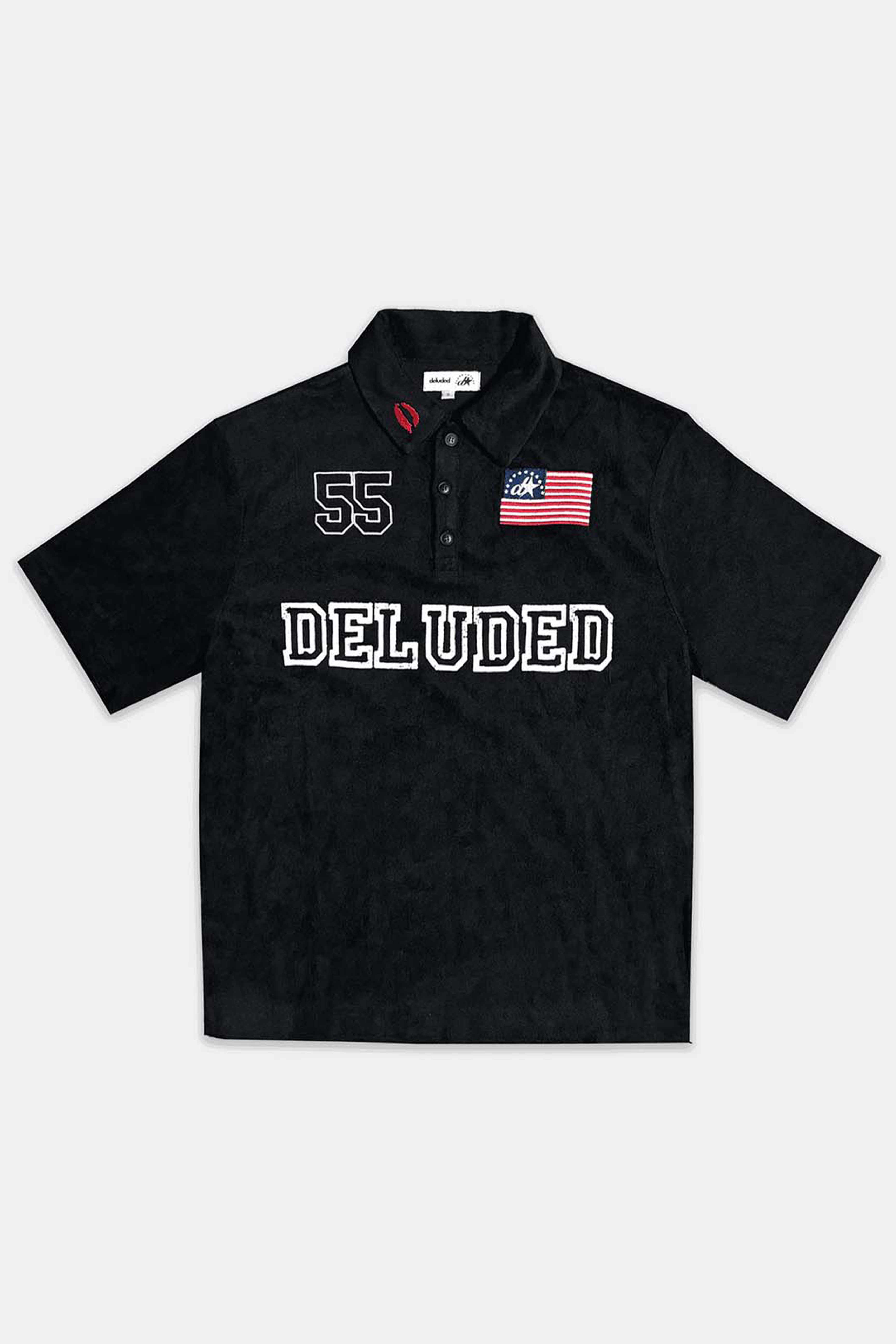 STARS & STRIPES TERRY POLO