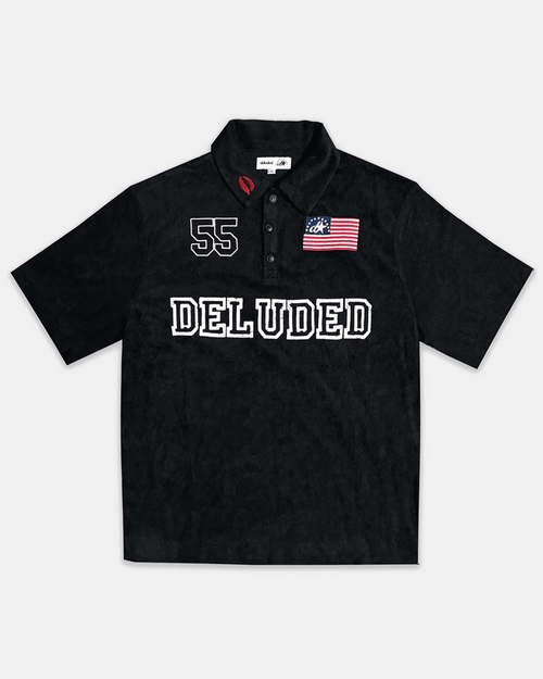 STARS & STRIPES TERRY POLO